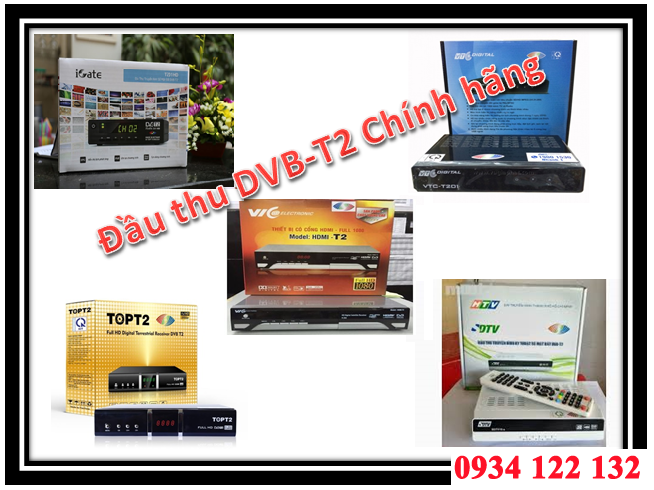 đầu thu DVB T2 CỦA SDTV